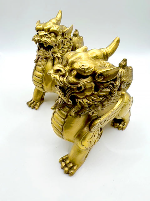 The Pair Of Copper PiXiu