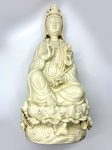 The White Porcelain Lady Buddha