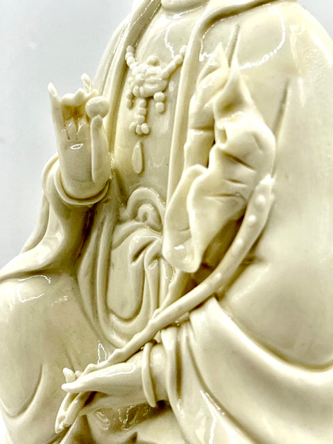 The White Porcelain Lady Buddha