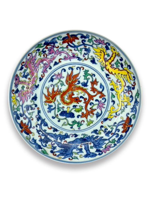 The Hand Painted Porcelain Plate