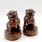 The Pair Of Wooden Lions