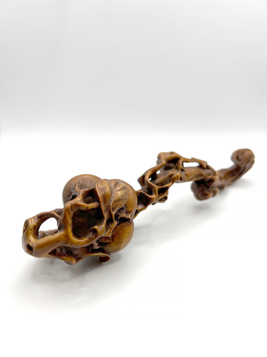 The Wood Carved Ruyi