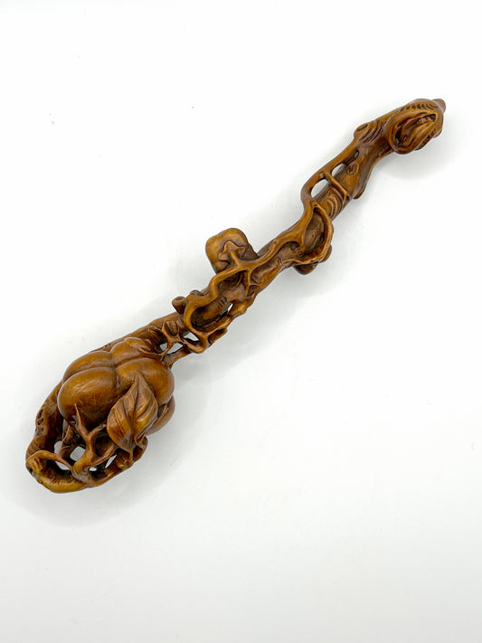 The Wood Carved Ruyi
