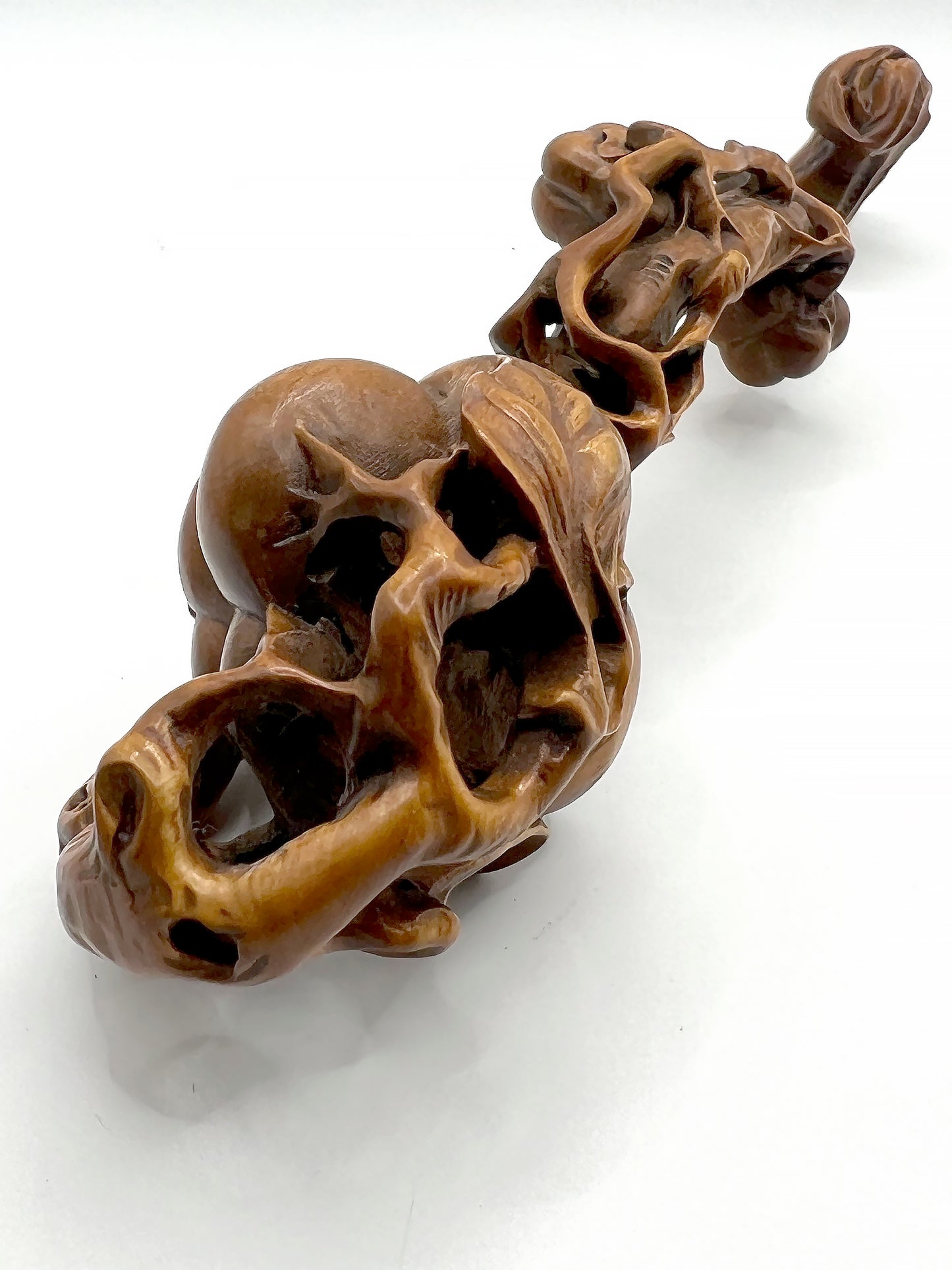 The Wood Carved Ruyi
